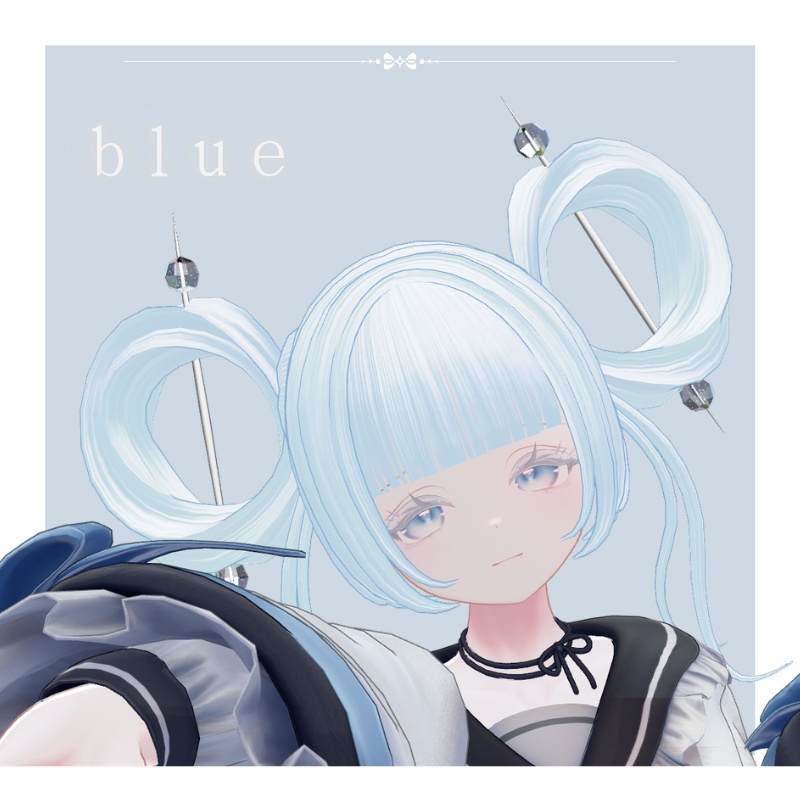 【12Avatar対応】♡Twin Ring Hair♡