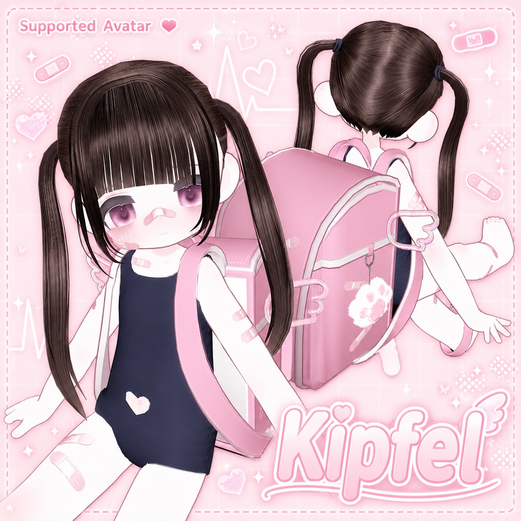 -SALE- Supports 3 avatars ❤︎Pure Twintails❤︎