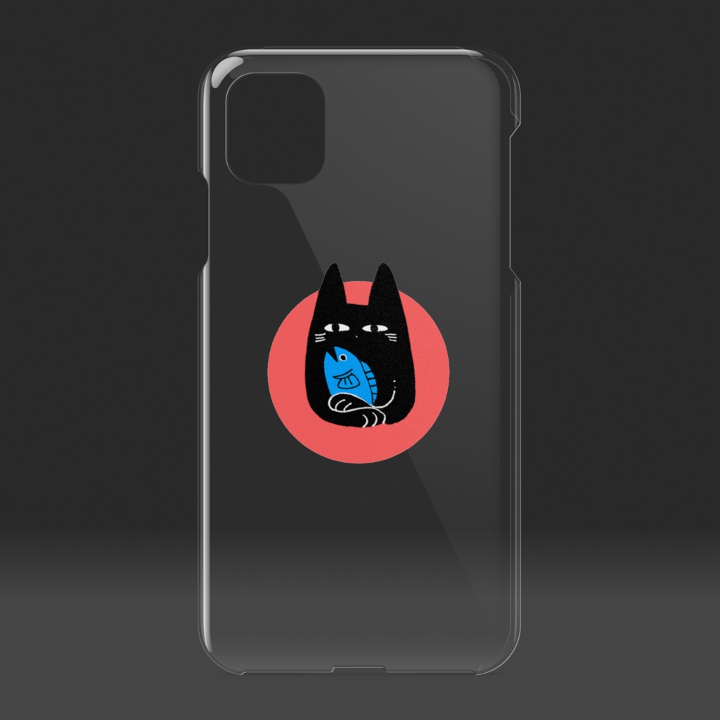 魚がお気に入りのねこ