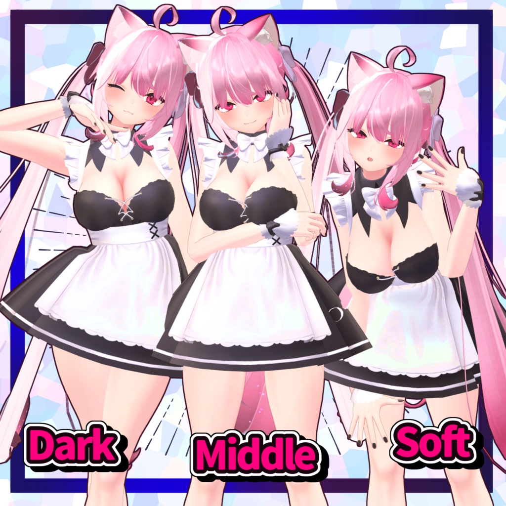 【6アバター対応】ふわもち!谷間追加テクスチャ