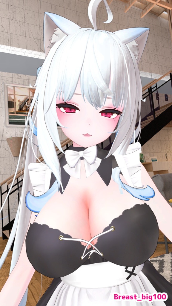 【6アバター対応】むぎゅっと♥谷間追加テクスチャ