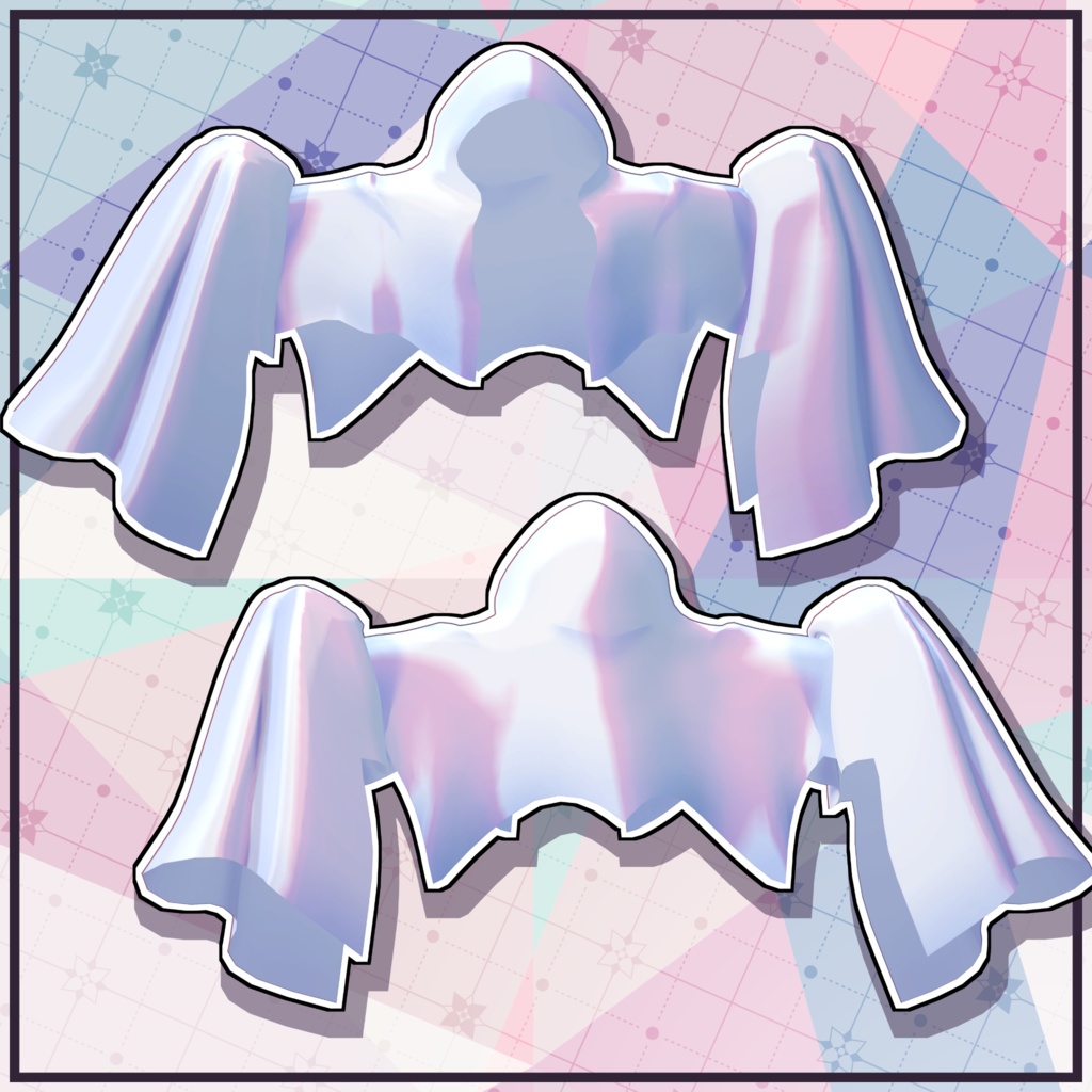 【8アバター対応】シーツゴースト【MA対応】