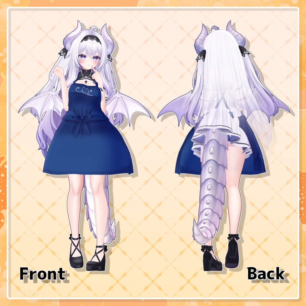 【MA設定済み】しんぷるエプロン【18アバター対応】