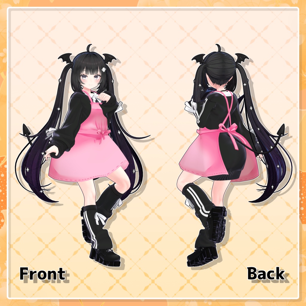 【MA設定済み】しんぷるエプロン【18アバター対応】