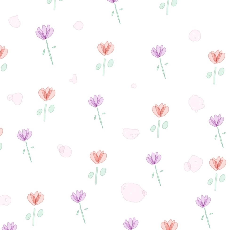 花柄エコバッグ