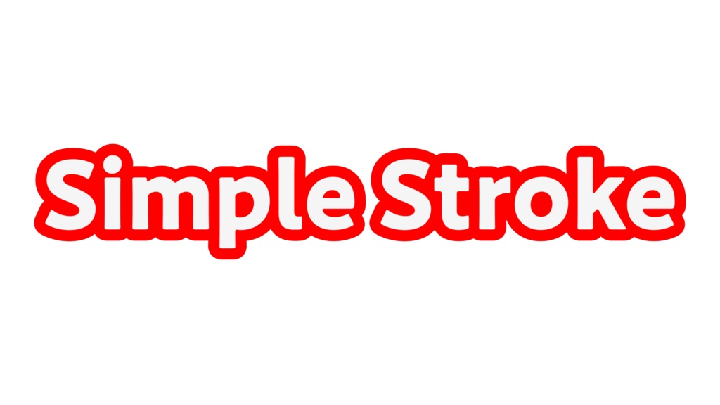 【After Effects プラグイン】SimpleStroke