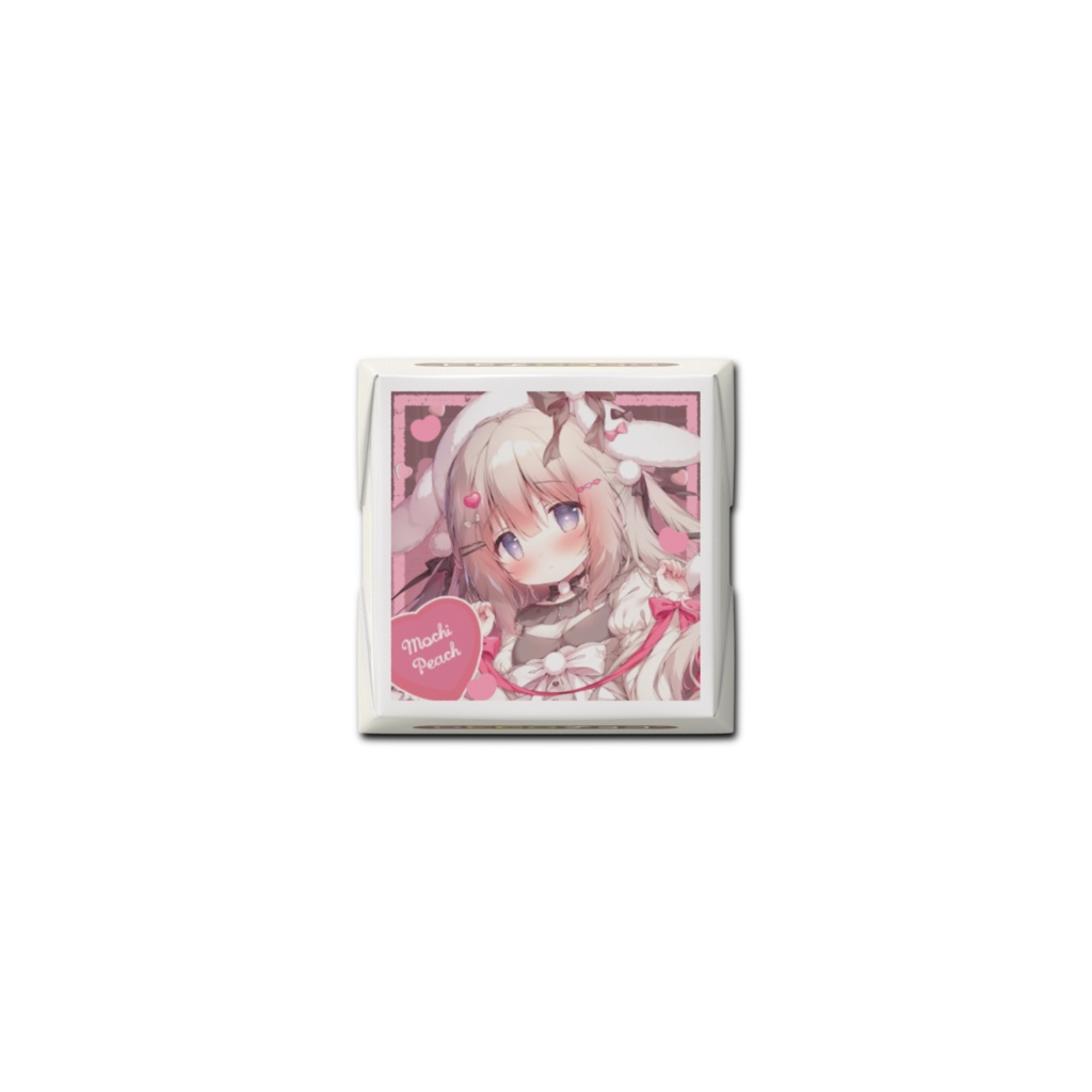 チョコうさぎちゃんのDECOチョコ【高画質スマホ壁紙おまけ付き】