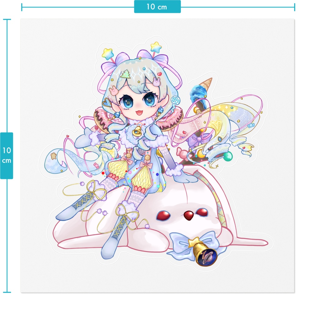 ゆき那美ステッカー