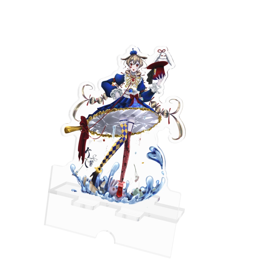 道化師の魔女スマホスタンド