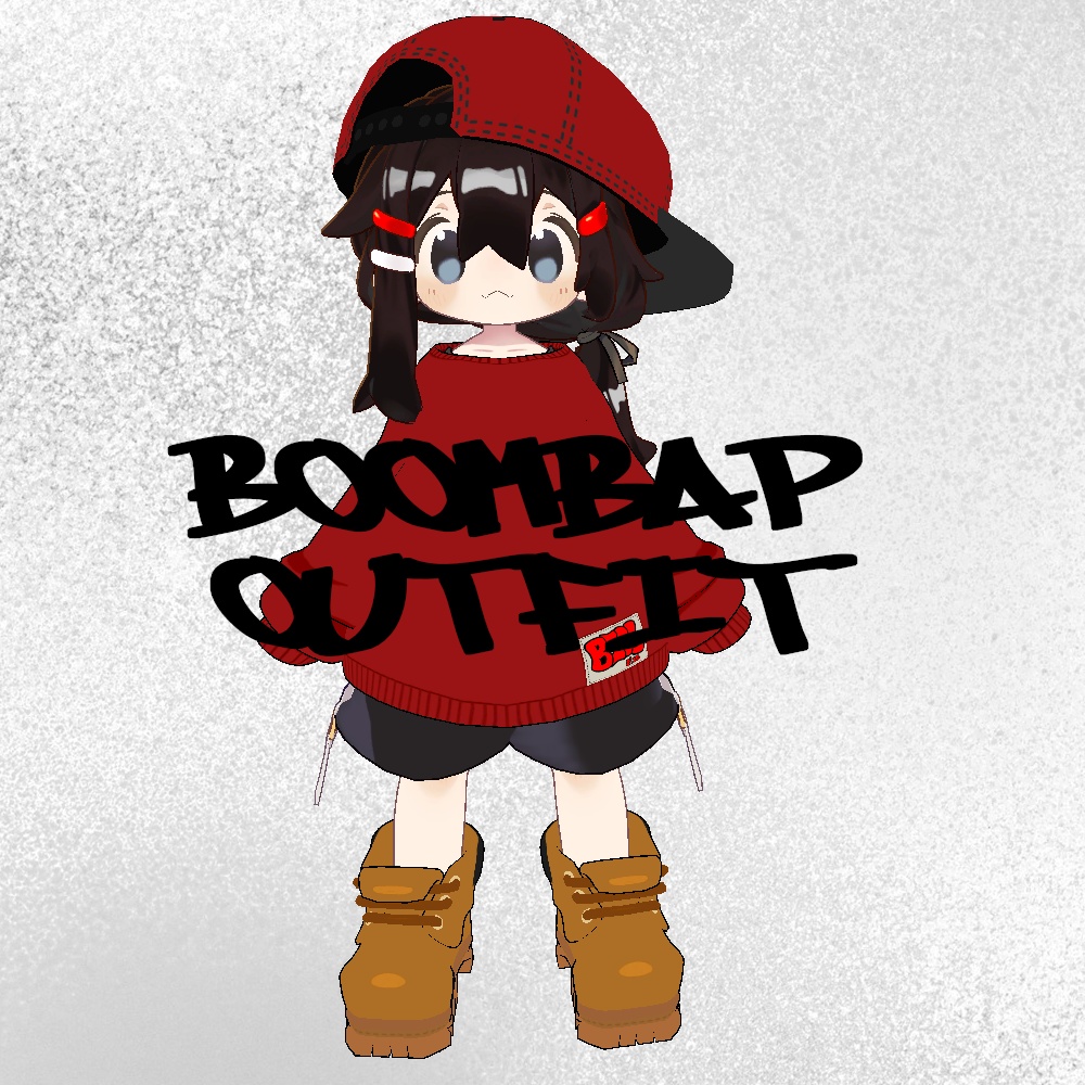 【無料】BoomBap Outfit【まめひなた用】