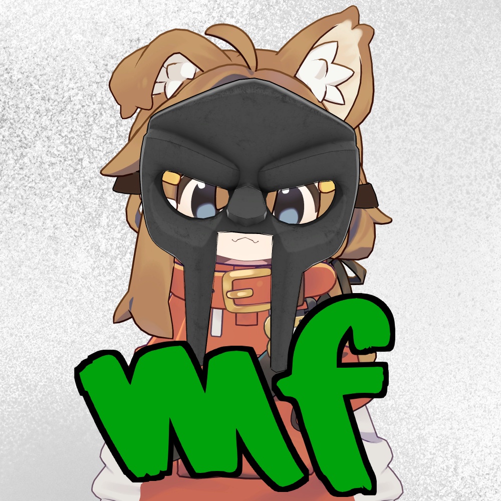 【無料/Free】MetalFace【まめひなた対応】【#HM3D】