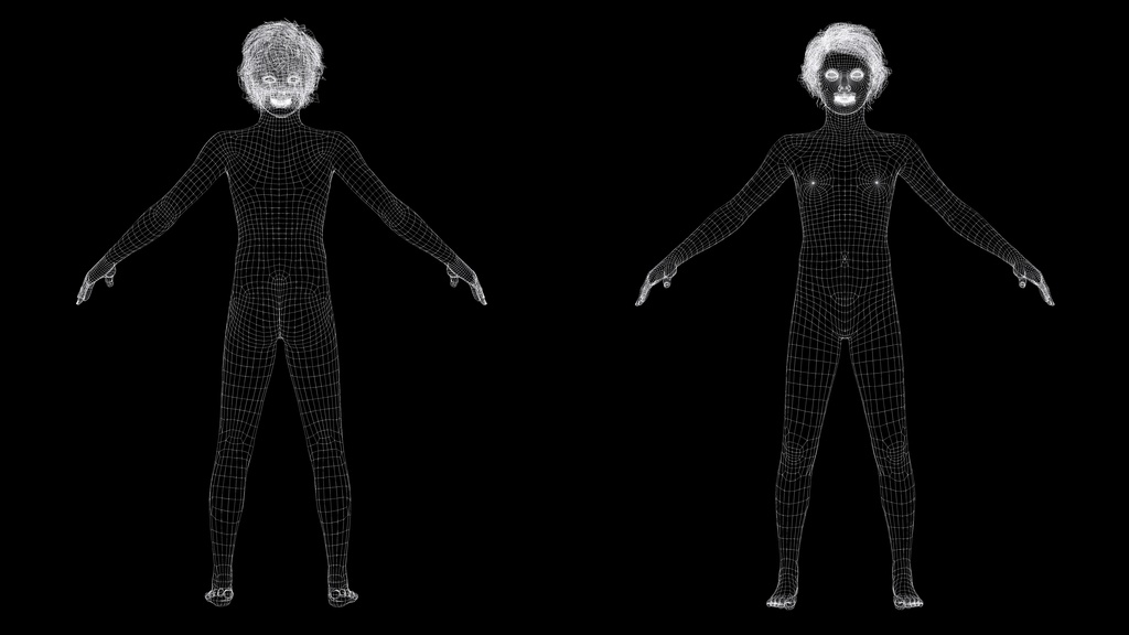 ゲーマー少年レオ - ゲーム・アニメーション制作向け3Dモデル