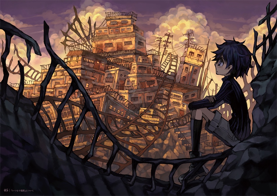 小画集「無貌の楽園 / 断片」