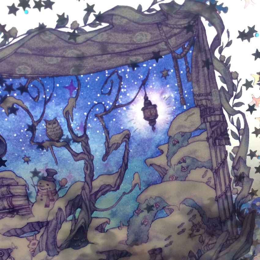 スノードームポーチ《忘れられた箱庭》