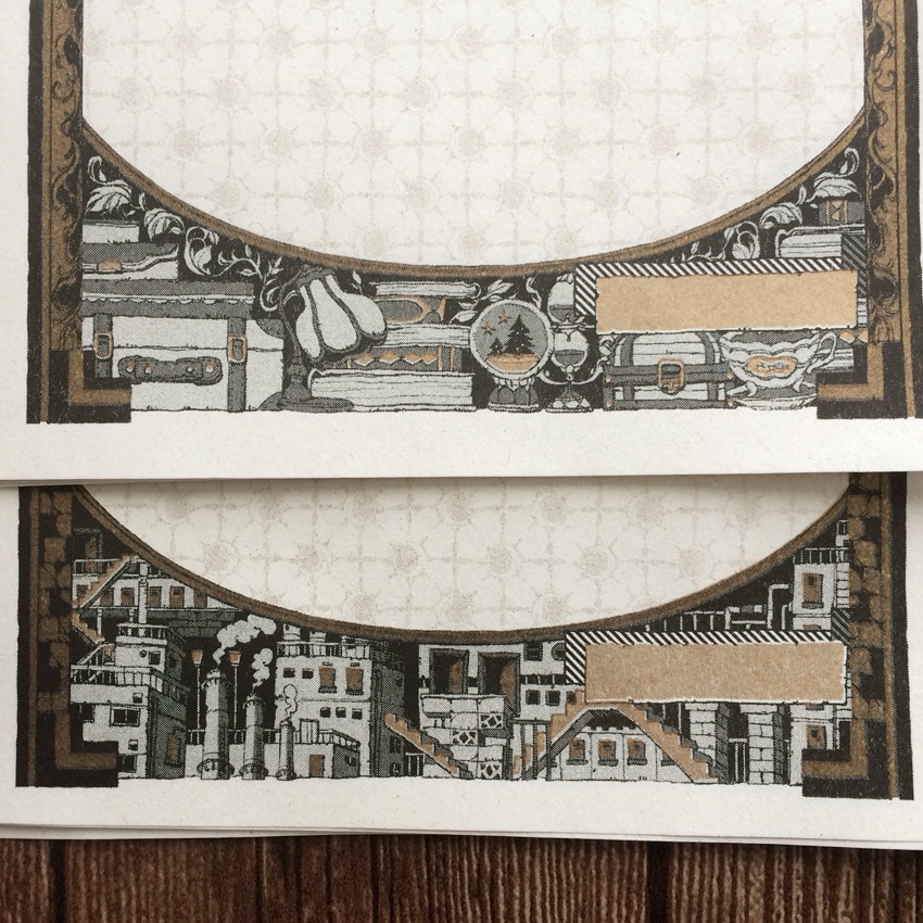 【旧版】組み立て式レターセット《蝕の天幕》