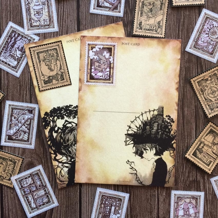 切手ステッカーセット《No.01-32》