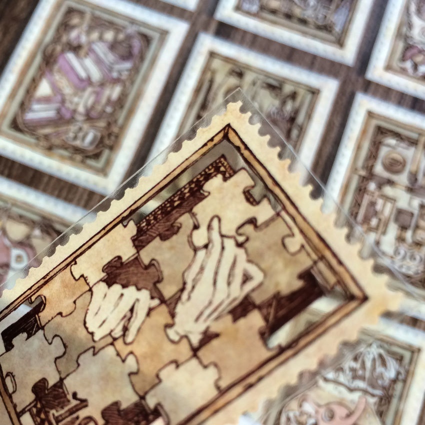 切手ステッカーセット《No.01-32》