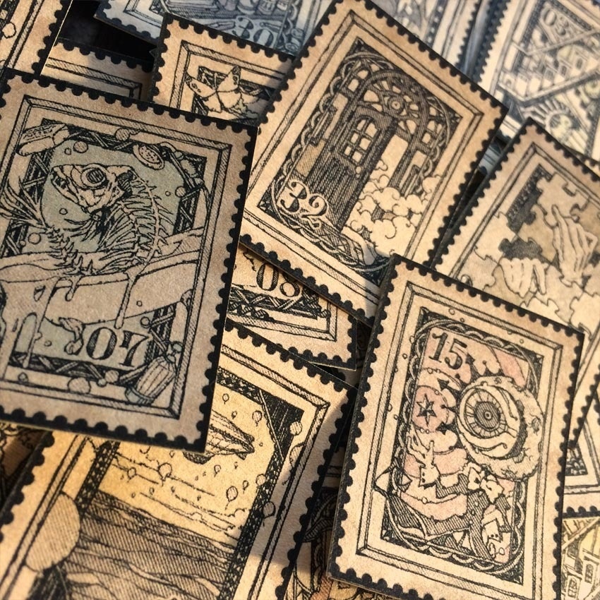 切手ステッカーセット《No.01-32》