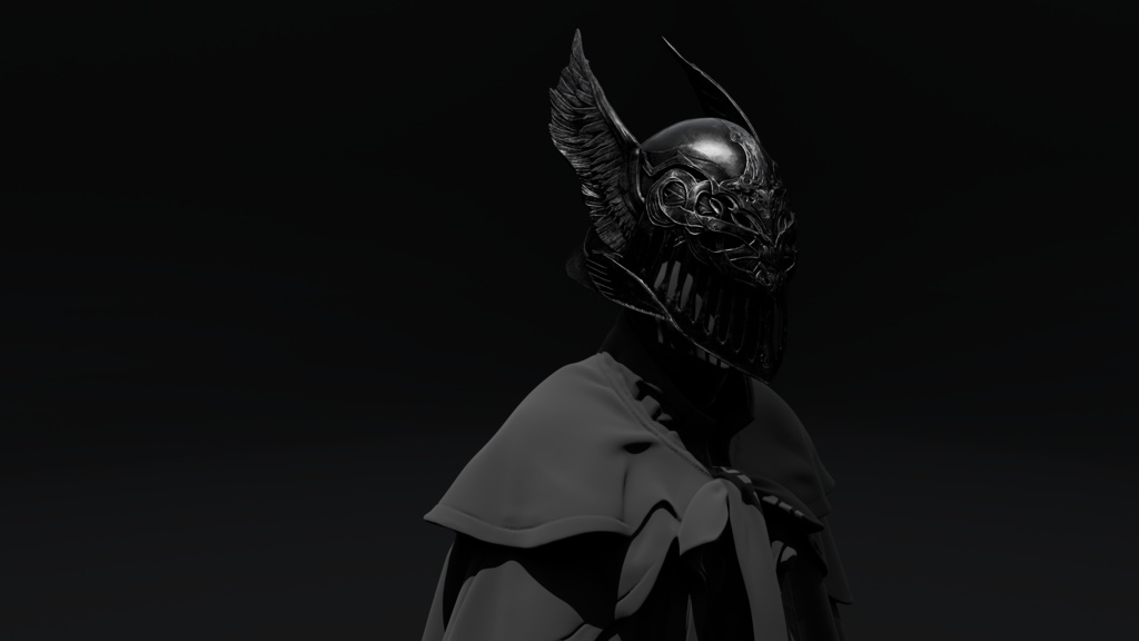 3Dモデル「Herm」