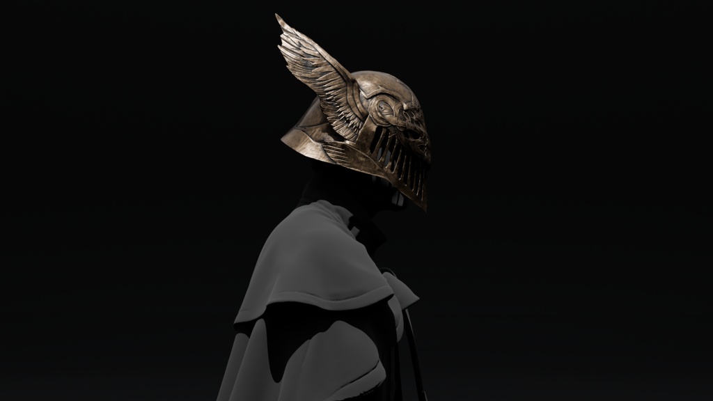 3Dモデル「Herm」