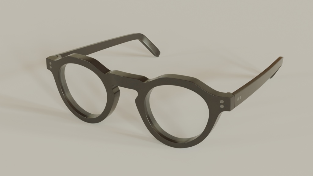 【期間限定無料】3Dモデル眼鏡 mod.102