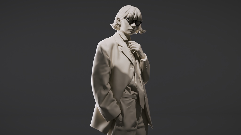 【期間限定無料】3Dモデル眼鏡 mod.102