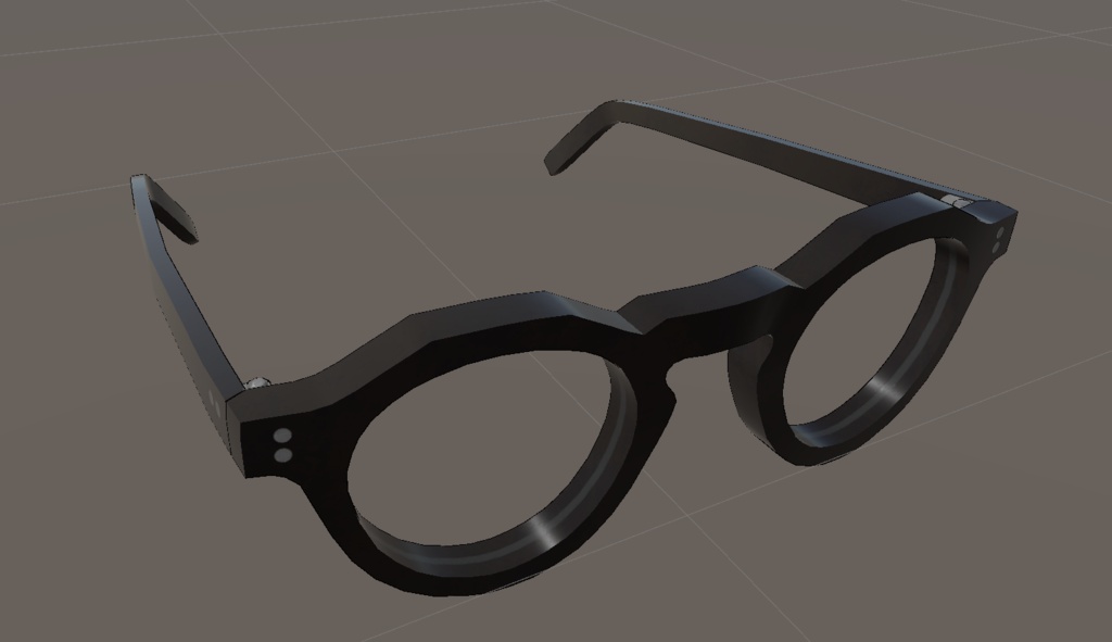【期間限定無料】3Dモデル眼鏡 mod.102