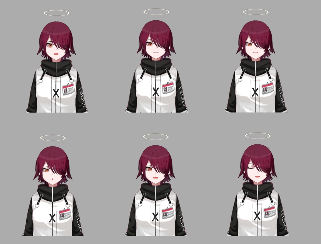 期間限定価格!VRCアークナイツ「エクシア」3Dアバター