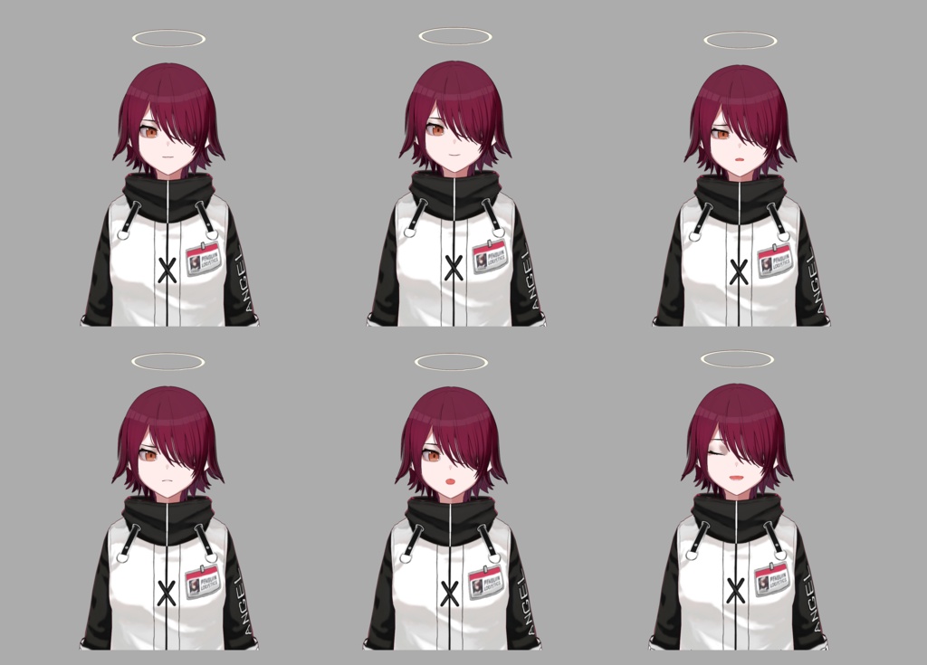 期間限定価格!VRCアークナイツ「エクシア」3Dアバター