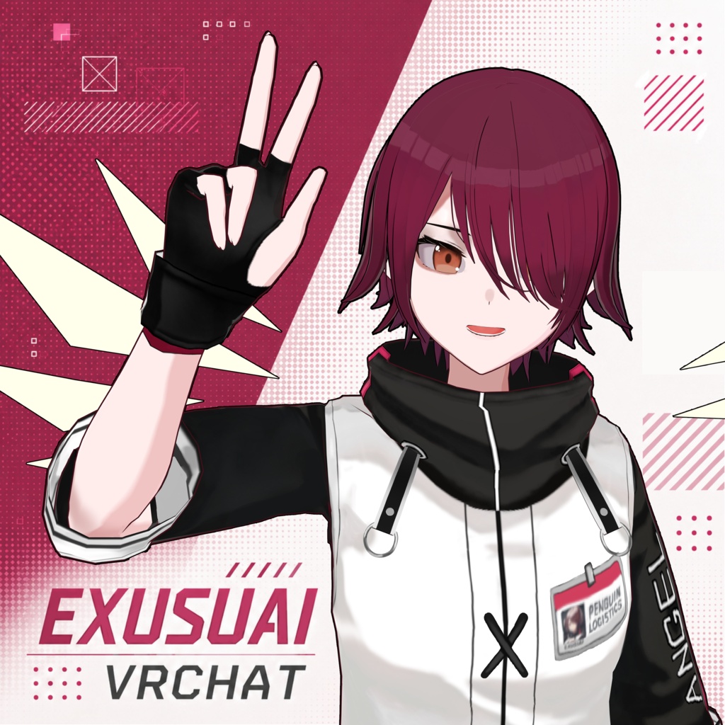 期間限定価格!VRCアークナイツ「エクシア」3Dアバター