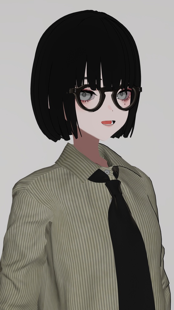 【sale】オリジナルアバター「有加」衣装3種髪型4種 10/21追加