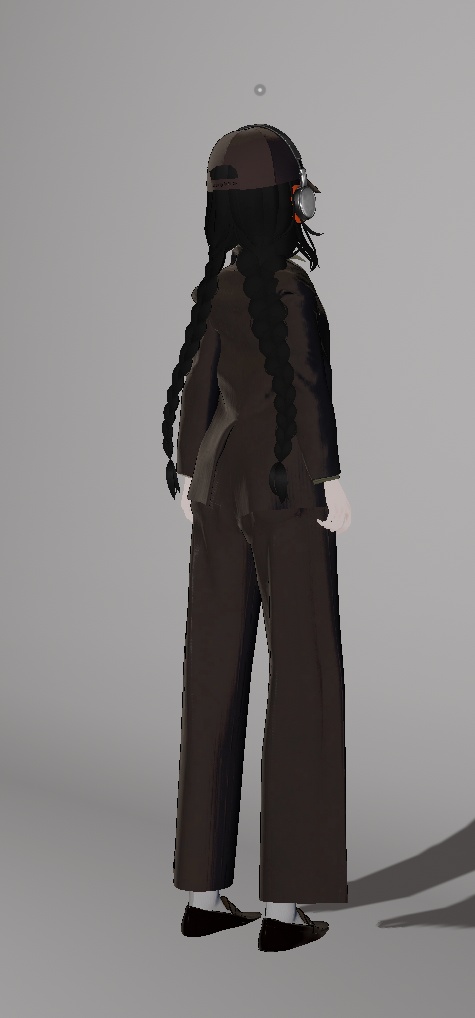 【期間限定価格】オリジナルVRChat用アバター「有加」衣装三着