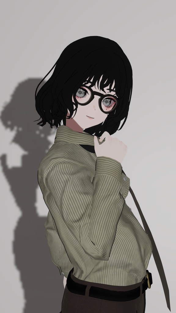 【sale】オリジナルアバター「有加」衣装3種髪型4種 10/21追加