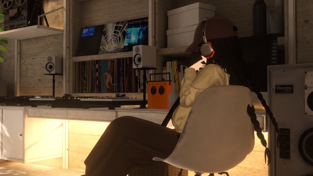 【sale】オリジナルVRChat用アバター「有加」衣装三着