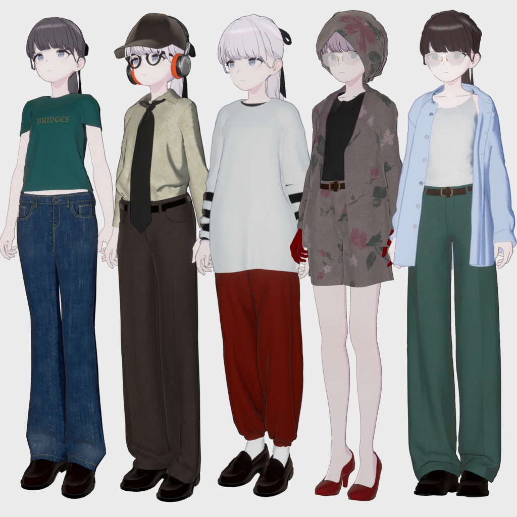 Lapwing #1–5 Outfit Set