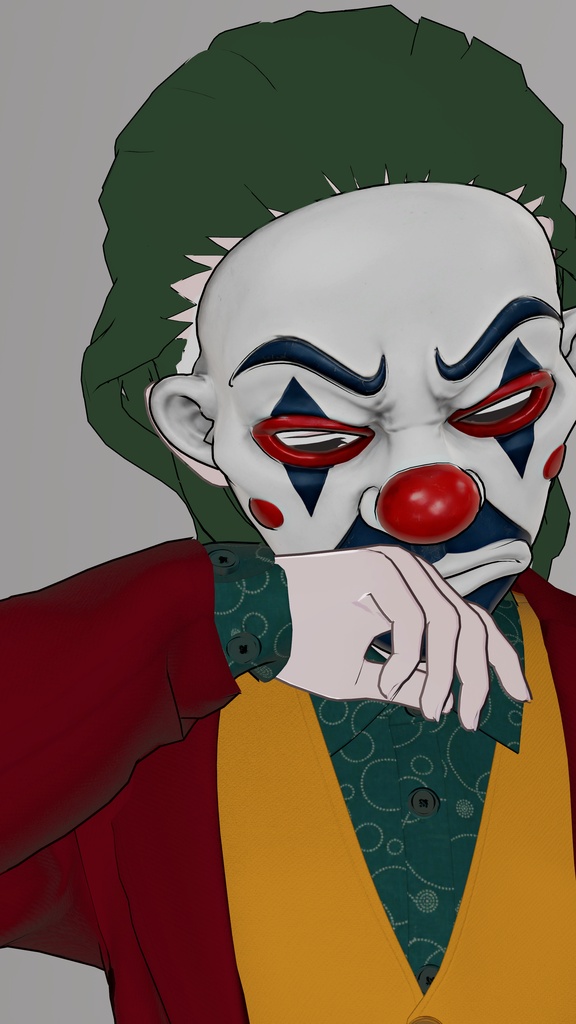 【特別価格】Lapwing #0 Jokerset(costume,hair,mask,facepaint)