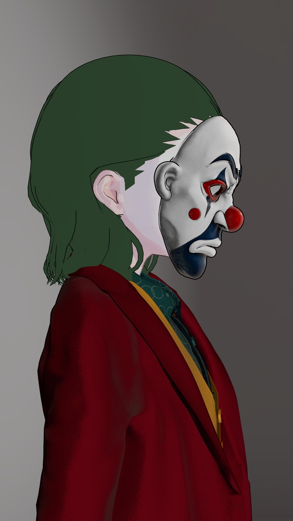 【特別価格】Lapwing #0 Jokerset(costume,hair,mask,facepaint)