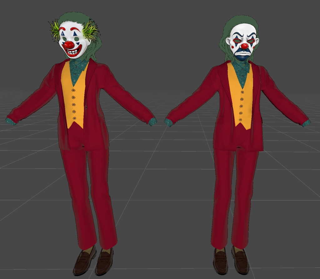 【特別価格】Lapwing #0 Jokerset(costume,hair,mask,facepaint)