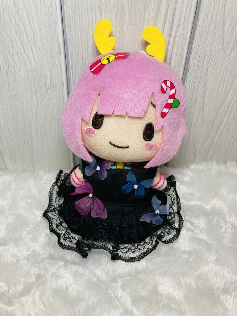 10cmぬい用バタフライワンピース