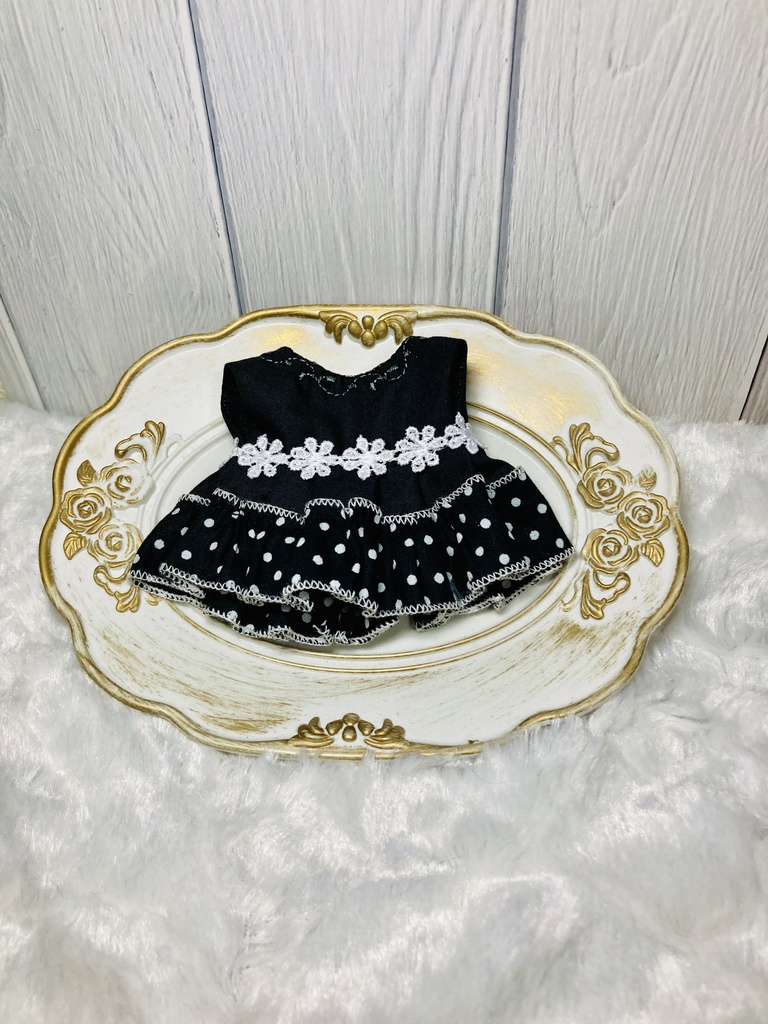 無属性ぬい10cm ハーフボンネット・ワンピース