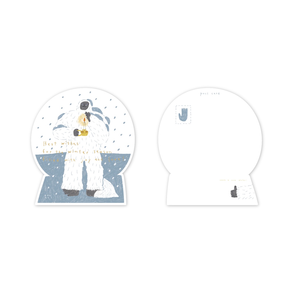 ポストカード - WITER -『イエティの道案内』