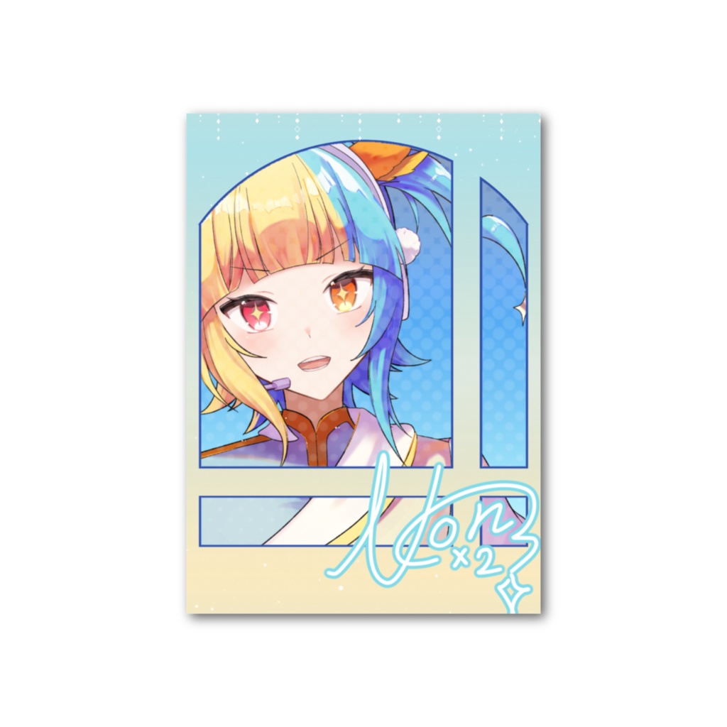 鳴空ここん フォト風カード