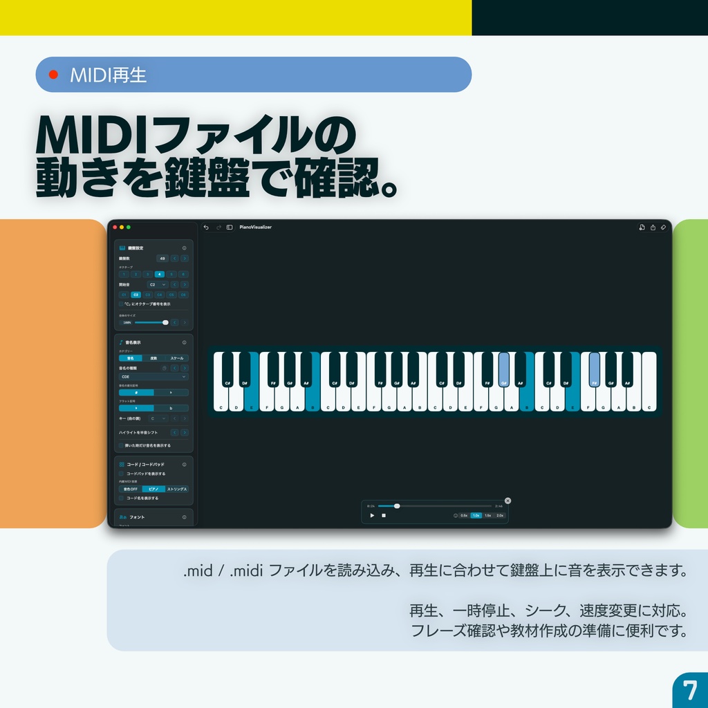 PianoVisualizer