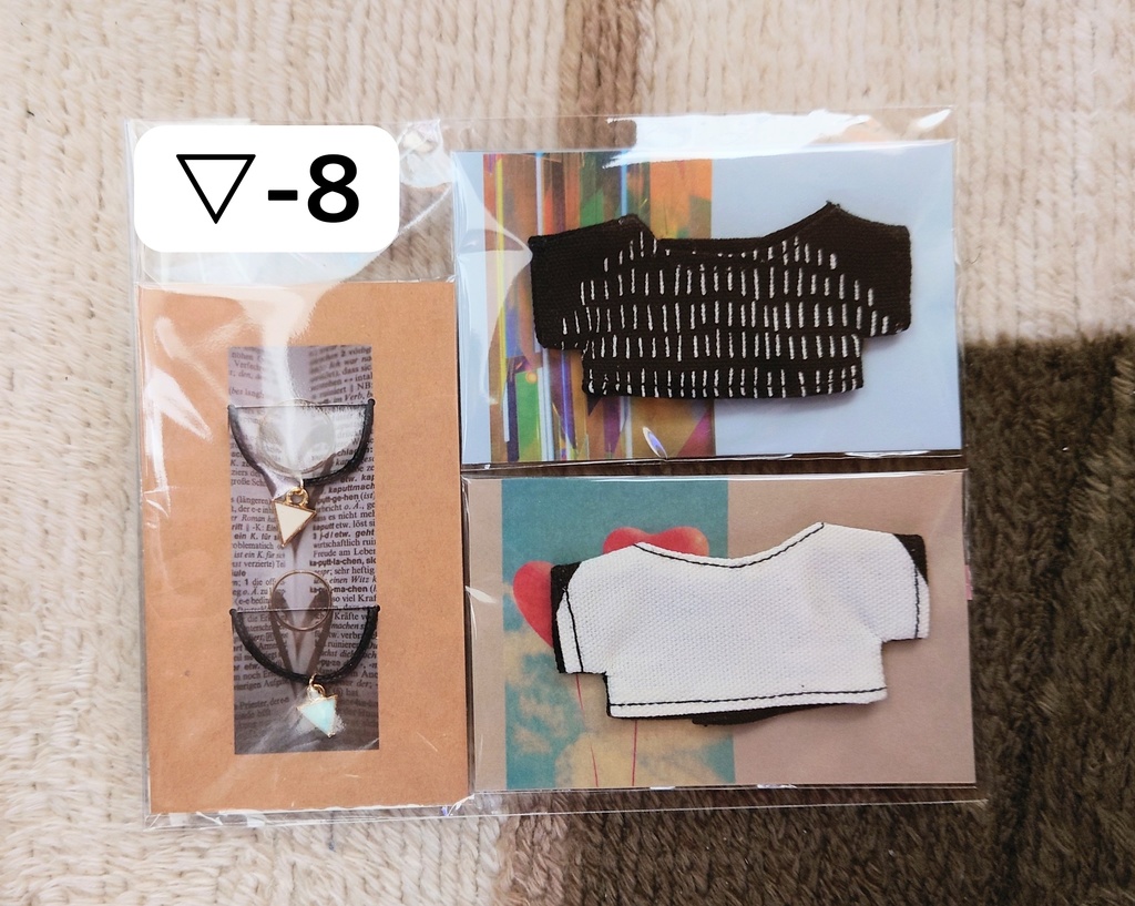 10cmぬいTシャツ チョーカーセット【訳あり】