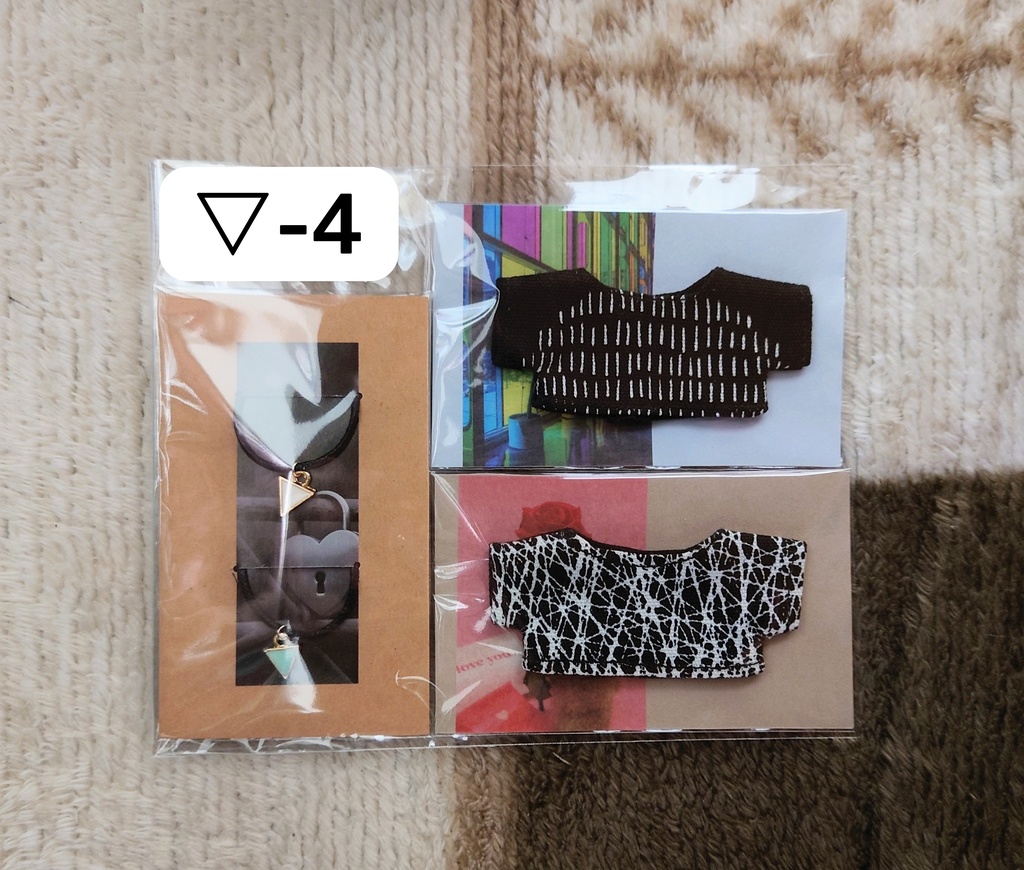 10cmぬいTシャツ チョーカーセット【訳あり】