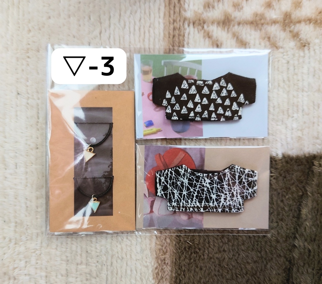 10cmぬいTシャツ チョーカーセット【訳あり】