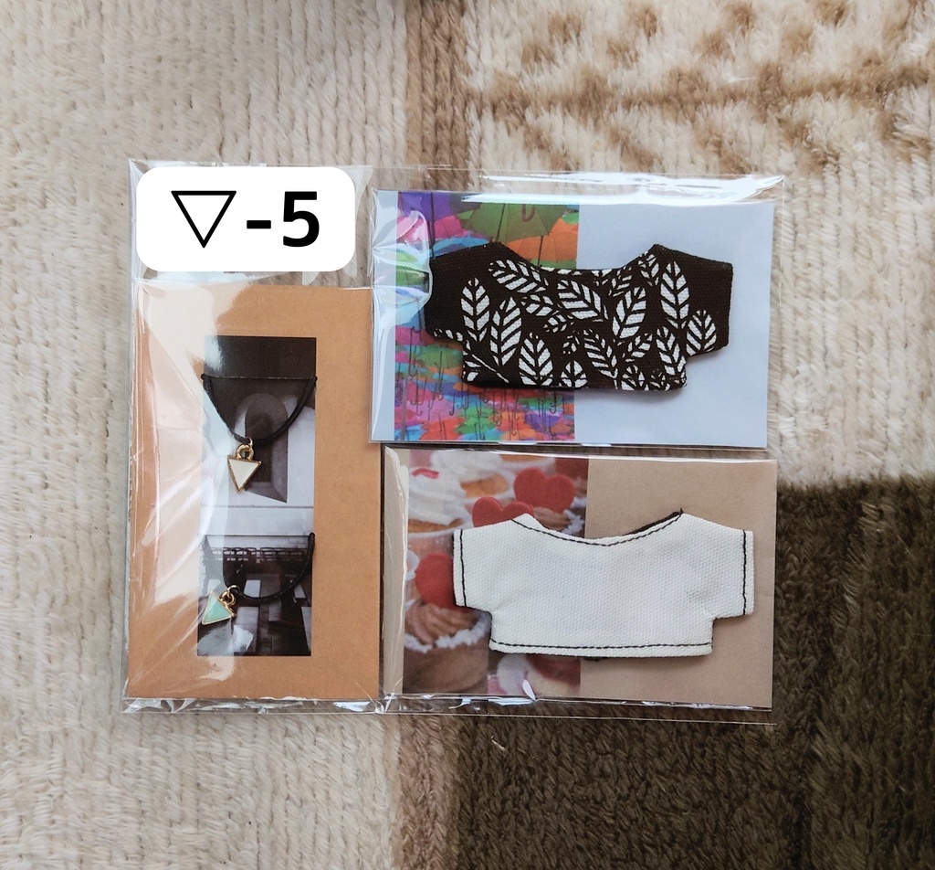 10cmぬいTシャツ チョーカーセット【訳あり】