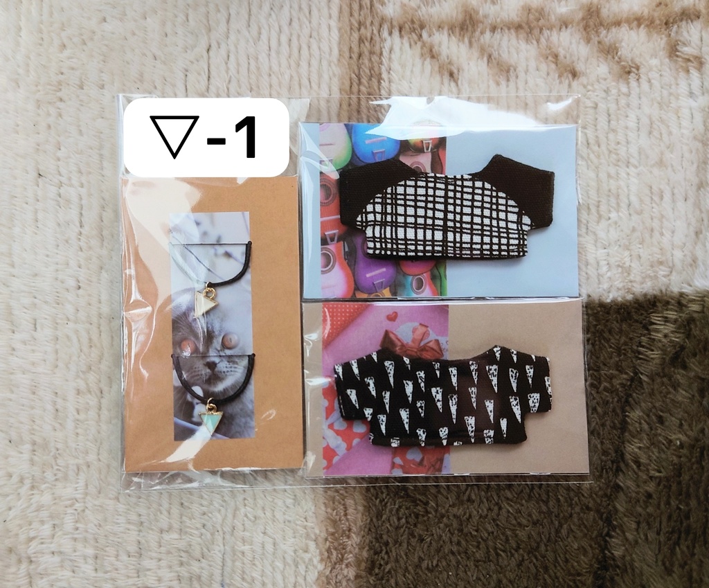 10cmぬいTシャツ チョーカーセット【訳あり】