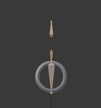 ラウンドイヤリング 【3Dモデル】