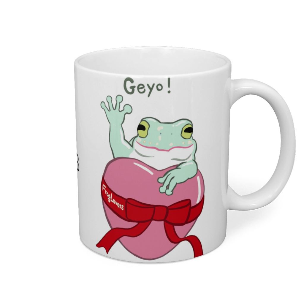 FrogLoversマグカップ青ver
